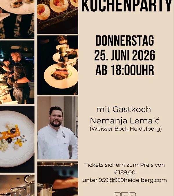 Küchenparty im 959!